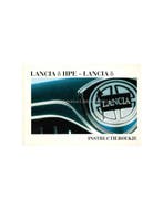1998 LANCIA DELTA & HPE INSTRUCTIEBOEKJE NEDERLANDS
