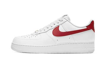 Nike Air Force 1 Low White Team Red, Nieuw