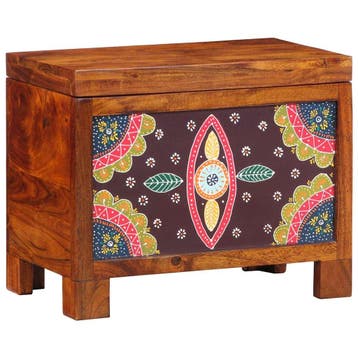 vidaXL Opbergbox Multikleur 50 x 30 x 40 cm Massief, Minder dan 50 cm, Verzenden, Nieuw, Minder dan 100 cm
