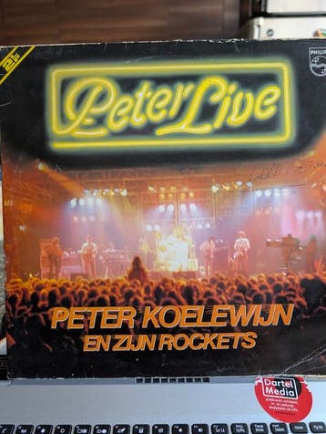 Peter Koelewijn en zijn Rockets - Peter Live (2lp), Gebruikt