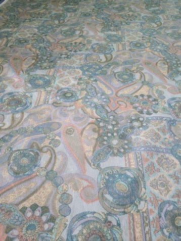 Prachtige jacquardstof met Paisley-motief Made in Italy -