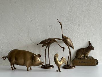 Themacollectie - Collectie Dieren / Sculpturen - K en, Antiek en Kunst