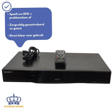 Sony RDR-AT107 | DVD Recorder | 160GB | HDMI | DVD Speler, Audio, Tv en Foto, Dvd-spelers, Gebruikt, Verzenden, Met harddisk, Dvd-recorder