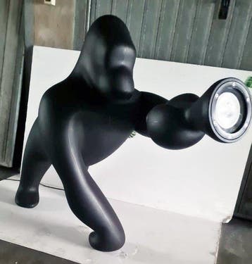 Qeeboo - Stefano Giovannoni - Staande lamp - Kong - Plastic