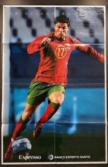 Promo - Poster Duplo Cristiano Ronaldo / FC Porto “Filhos do, Nieuw