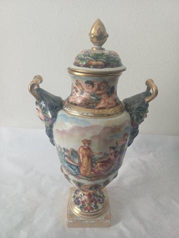 dekselvaas - Keramiek - pot met deksel