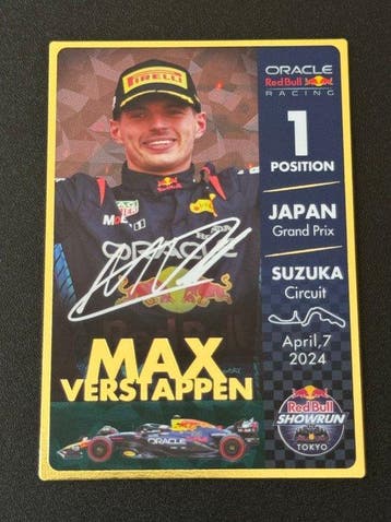 2024 Red Bull Max Verstappen Red Bull Showrun Limited, Nieuw