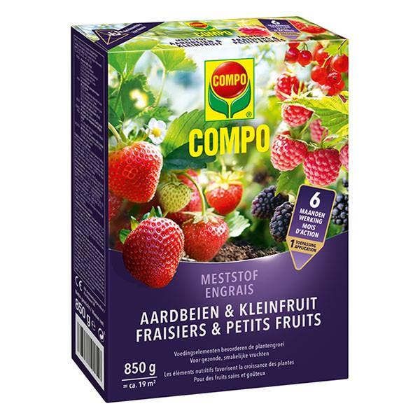 Aardbeien en kleinfruit mest | Compo | 850 gram, Tuin en Terras, Aarde en Mest, Verzenden