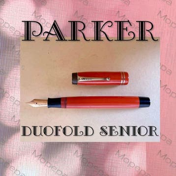 Parker - Duofold Senior - Pen, Nieuw
