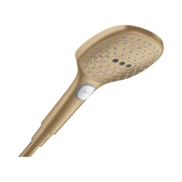 Handdouche HansGrohe Raindance Select E 120 3jet Geborsteld, Ophalen of Verzenden, Nieuw