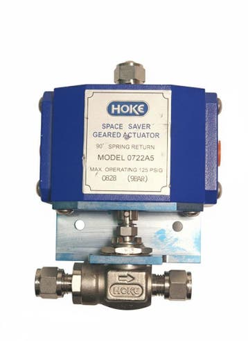 Hoke 0722A5 / 7122G4Y Spring Return Pneumatische actuator..., Verzenden, Nieuw