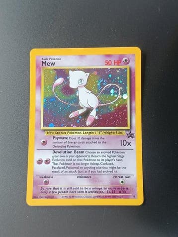 Pokémon - 1 Card - Mew - WOTC, Nieuw