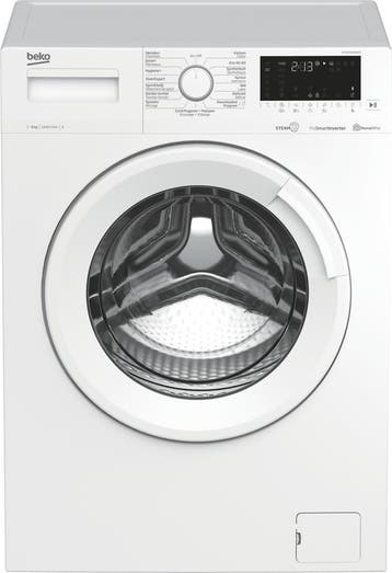 Beko WTV8716XWWST wasmachine Voorbelading 8 kg 1400429, Witgoed en Apparatuur, Ophalen of Verzenden, Nieuw, 95 cm of meer