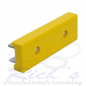 Bootkussen kunststof geel 100×300 mm op u profiel, Ophalen of Verzenden, Nieuw