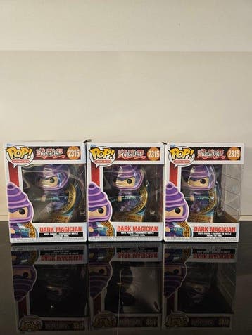 Funko - Funko Pop - X3 Yu-Gi-Oh dark Magician