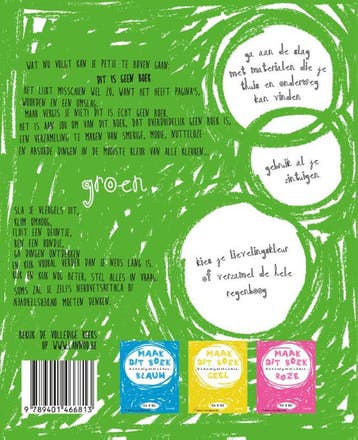 Ik zie, ik zie wat jij niet ziet en de kleur is ... groen, Verzenden, Gelezen, Elise De Rijck