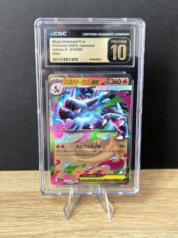 Pokémon Graded card - Mega Brave - Mega Charizard X Ex - CGC, Nieuw