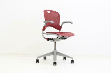 Herman Miller Caper rood bureaustoelen Design | Ocazu.nl, Huis en Inrichting, Ophalen of Verzenden, Gebruikt