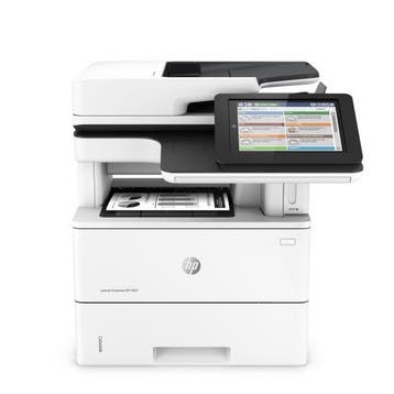 HP - HP LaserJet Managed MFP E52545DN (3GY19A) Zwart-Wit, Computers en Software, Printers, Zwart-en-wit printen, Nieuw, HP, Ingebouwde Wi-Fi