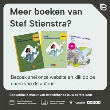 Boekhouden voor het hbo Opgavenboek 2 - Stef Stienstra, Verzenden, Gelezen, Stef Stienstra