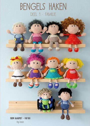 Bengels Haken Deel 1 Familie - Haakpret Anja Toonen - Digi, Ophalen of Verzenden, Nieuw