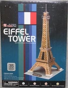 3D Puzzel: Eiffel Tower (Cubic Fun), Hobby en Vrije tijd, Denksport en Puzzels