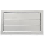 Overdrukrooster opbouw (BxH) 355 x 205mm, Verzenden, Nieuw