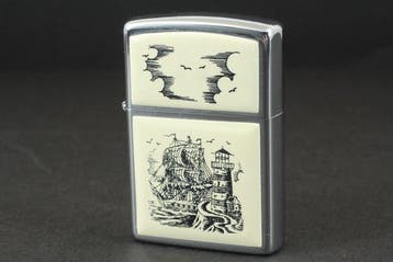 Zippo - Windproof - Zakaansteker - Metalen behuizing met, Nieuw