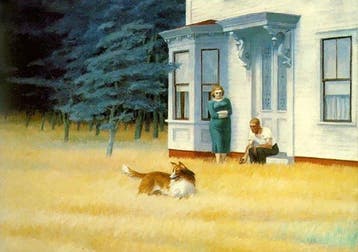 Edward Hopper - “Cape Cod Evening, 1939”. - 40 x 30 cm.
