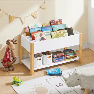 Kinderboekenkast met Speelgoedplank – Kast voor Kinderen 85×, Verzenden, Nieuw