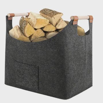 Stijlvolle Vilt Houtmand met Houten Handvatten - Opvouwbaar, Verzenden, Nieuw