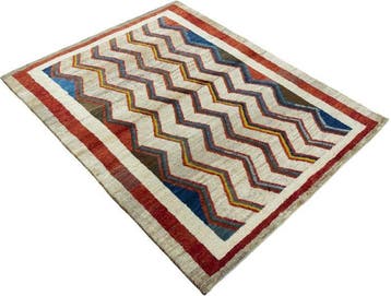 Met de hand geknoopte designer Gabbeh-tapijt - Vloerkleed -, Nieuw