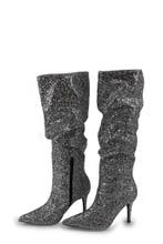 Sacha Laarzen in maat 38 Zilver, Hoge laarzen, Overige kleuren, Verzenden, Zo goed als nieuw