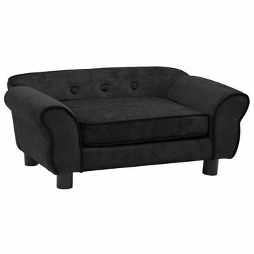 Hondenbank 72x45cm Zwart - Retourdeal 46% Korting, Dieren en Toebehoren, Ophalen of Verzenden, Zo goed als nieuw, Pluche
