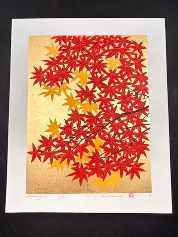 Latest Work - Momiji 4 - Limited 5/300 - Gold effect -