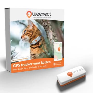 Weenect Gps Tracker Cat White, Dieren en Toebehoren, Verzenden, Nieuw