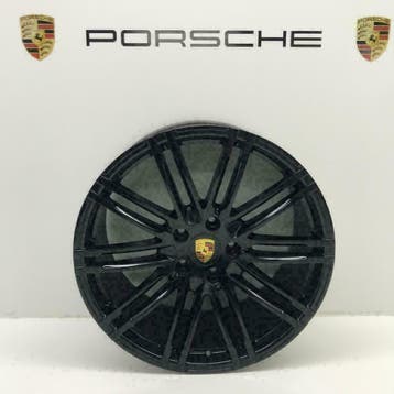 Porsche Cayenne ORIGINELE 21 inch Turbo III GTS met banden, Ophalen, Gebruikt, 295 mm, Banden en Velgen