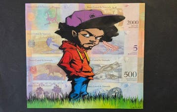 Jinks Kunst - Bob - 8 Banknote