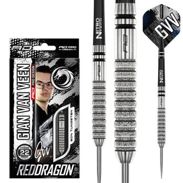 Gian van Veen Tour Edition Darts 90% - 22 Gram (Dart Pijlen), Ophalen of Verzenden, Nieuw, Pijlen
