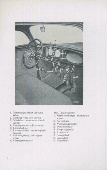 1937 Opel Instructieboekje Handleiding in het Nederlands, Verzenden