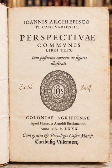 Peckham - Perspectivae Communis - 1580