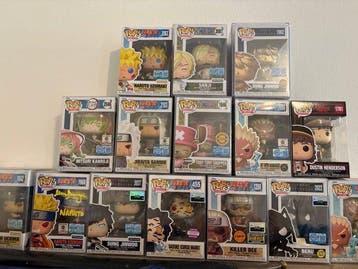 Funko - Funko Pop - Mixed Lot - Naruto, One Piece, Demon