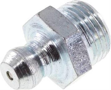 Rechte Smeernippel Staal R 1/8 Inch DIN 71412 [10 Stuks], Verzenden, Nieuw