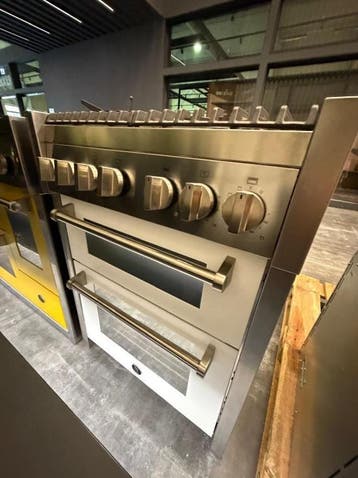 Steel GQ7SF-4 NA Genesi gasfornuis SHOWROOMMODEL3699, Witgoed en Apparatuur, Ophalen of Verzenden, Nieuw