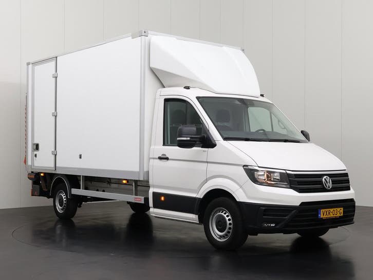 Volkswagen Crafter 2.0TDI 140PK Bakwagen+Laadklep | 1097 Kg, Auto's, Bestelauto's, Dealer onderhouden, Lease, Overige kleuren