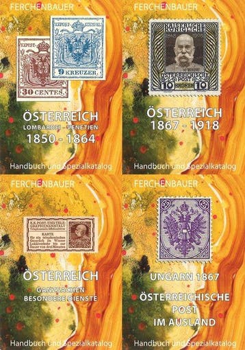 Oostenrijk - Handleidingen Dr. Ferchenbauer 1850 - 1918 - 4, Gestempeld