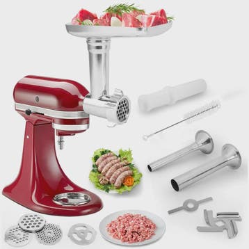 Metal Food Grinder & Sausage Stuffer Opzetstuk voor KitchenA, Verzenden, Nieuw in verpakking