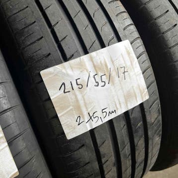 2 x Nexen 215-55-17 Zomerbanden 5,5mm, 17 inch, Ophalen of Verzenden, Band(en), Personenwagen