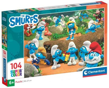 Smurfen Puzzel (104 stukjes) | Clementoni - Puzzels, Kinderen en Baby's, Verzenden, Nieuw