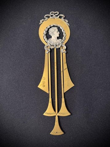 Decoratief ornament - Frankrijk - Art Nouveau-applicatie, Antiek en Kunst